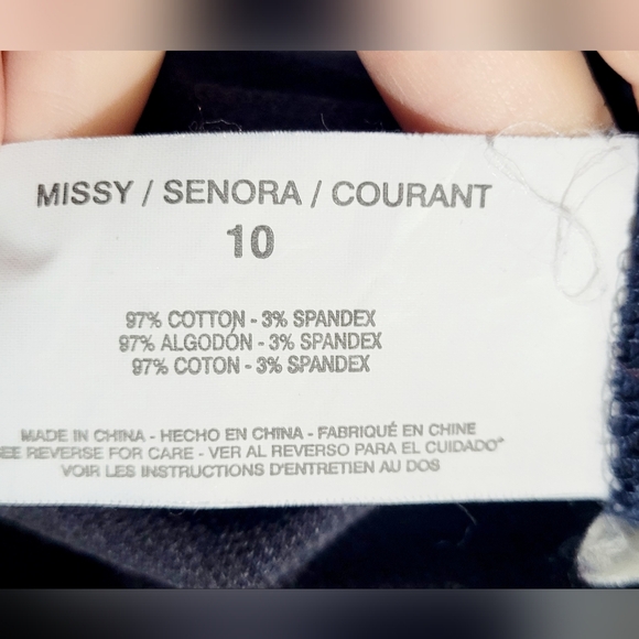 Bandolino Selene Pull-On Jeggings Jeans Women’s Size 10 Blue Stretch Denim Pants - Picture 12 of 15